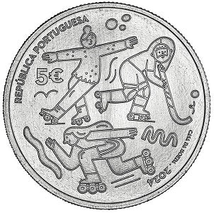 Portugal 5 € 100 Jahre Eislaufverband 2024