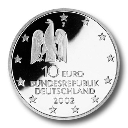 Deutschland 10 € - Buchstabe J - 2002 - Documenta Kassel