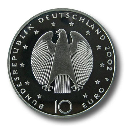 Deutschland 10 € Einführung des €uro 2002 - Buchstabe F