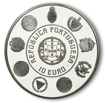 Portugal 10 € Der Schild 2010