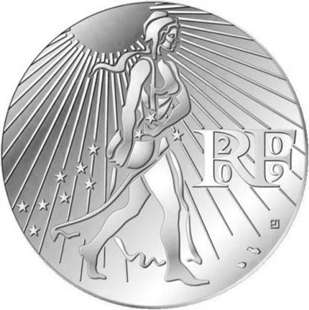 Frankreich 25 € 2009 - Der Sämann