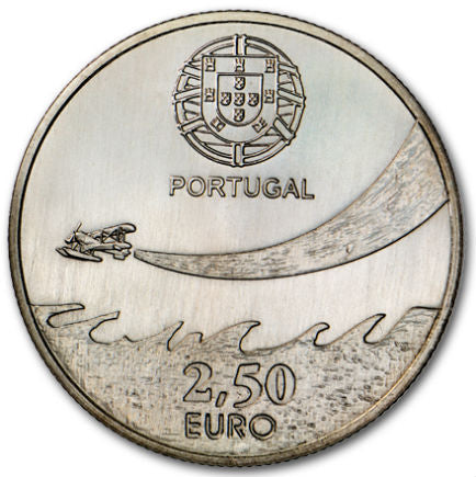 Portugal 2,50 € - 100 Jahre Militärluftfahrt 2014