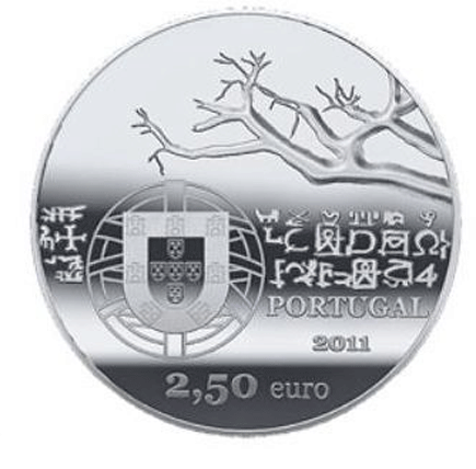 Portugal 2,50 € Explorers Capelo und Ivens 2011
