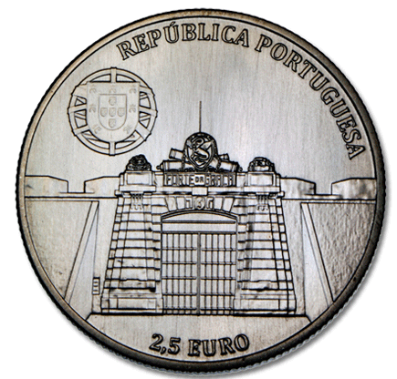 Portugal 2,50 € Befestigungen von Elvas 2013