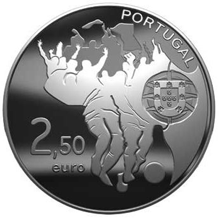 Portugal 2,50 € Fußballweltmeisterschaft 2010