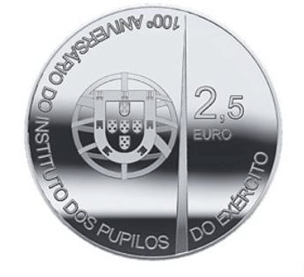 Portugal 2,50 € Armeeschüler 2011