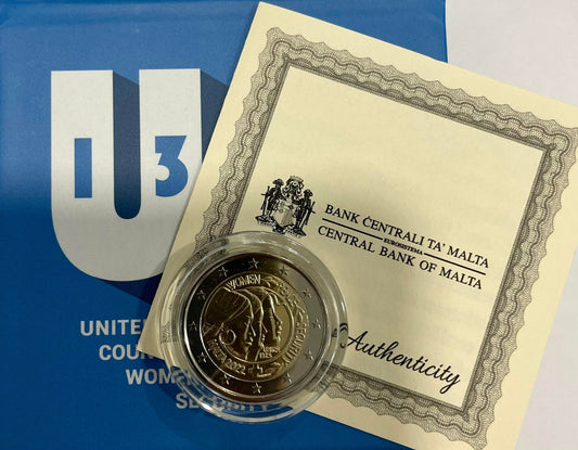 Malta 2 € Resolution des UN-Sicherheitsrates zu Frauen, Frieden und Sicherheit 2022 Sonderfall
