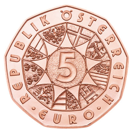 Österreich 5€ Neujahrskonzert 2016