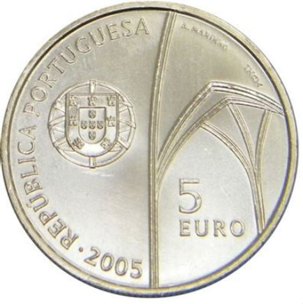 Portugal 5€ Kloster Batalha 2005