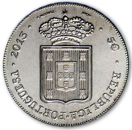 Portugal 5 € Die Enthauptung von D. Maria II 2013