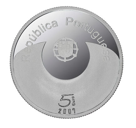 Portugal 5 € Chancengleichheit Proof 2007