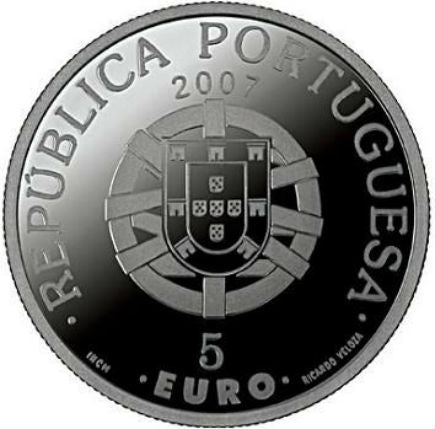 Portugal 5 € Lorbeerwald 2007