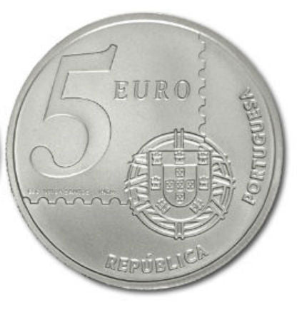 Portugal 5€ 150 Jahre der 1. Briefmarke 2003