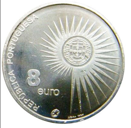 Portugal 8 € Erweiterung der EU 2004
