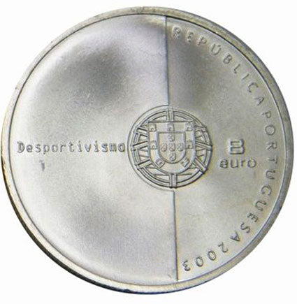 Portugal 8€ Fußball-Fairplay 2003