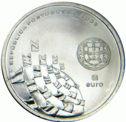 Portugal 8 € Fußball ist eine Party 2003