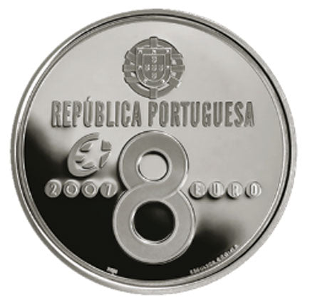 Portugal 8 € Passarola von Bartolomeu Gusmão 2007