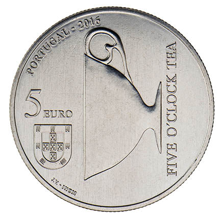 Portugal 5€ Catarina de Bragança 2016