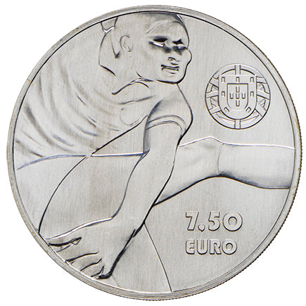 Portugal 7,50 € Eusébio in Silber 2016