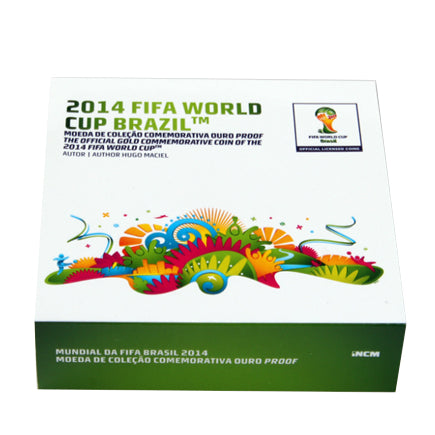 Portugal 2,50 € FIFA Fußball-Weltmeisterschaft Brasilien Gold 2014