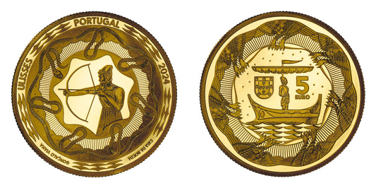 Portugal 5 € Ulisses Gold 2024