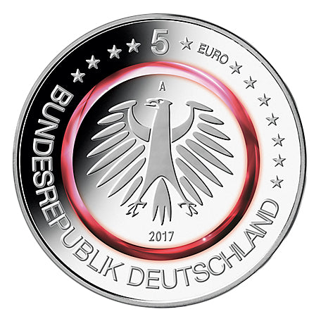 Deutschland 5 € Tropenzone 2017 Buchstabe G