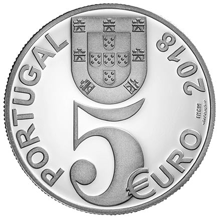 Portugal 5€ 100 Jahre Waffenstillstand Silber Proof 2018