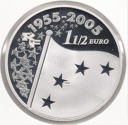 Frankreich 1,50 € Europa 2005