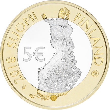 Finnland 5€ Maritime Helsinki 2018