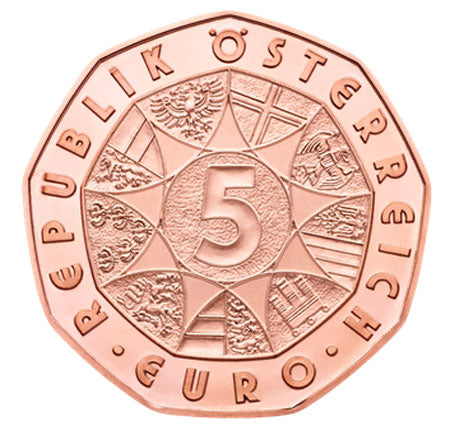 Österreich 5 € Arktis-Abenteuer 2014