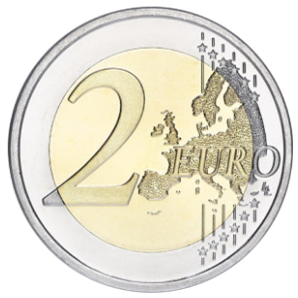 Spanien 2€ Kirche von Asturien - Oviedo 2017
