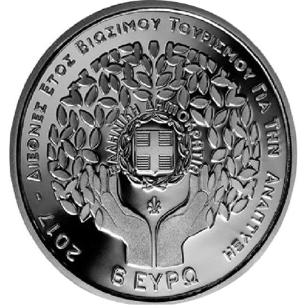 Griechenland 6 € Internationales Jahr des nachhaltigen Tourismus und der nachhaltigen Entwicklung 2017