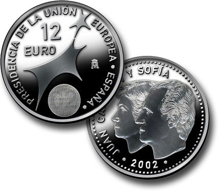 Spanien 12 € EU-Ratspräsidentschaft 2002
