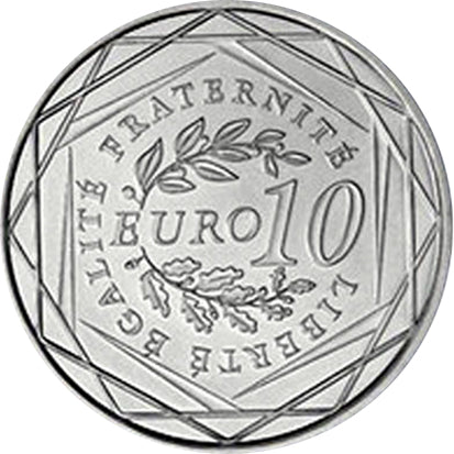 Frankreich 10€ Seeder 2009