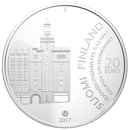 Finnland 20 € 100 Jahre Unabhängigkeit 2017