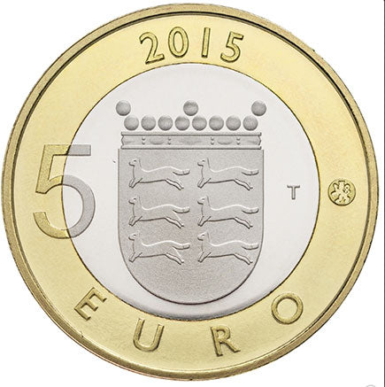 Finnland 5 € Frettchen – Österbotten 2015