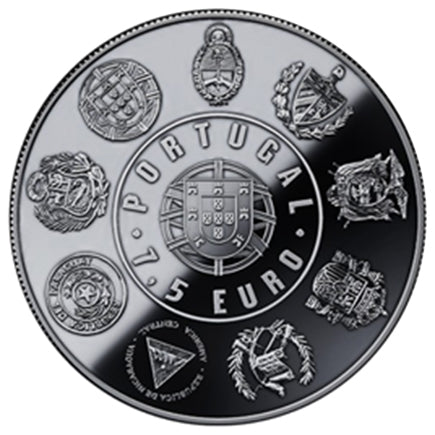 Portugal 7,50 € Madeira Silber 2017