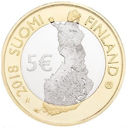 Finnland 5 € Porvoonjoki River 2018