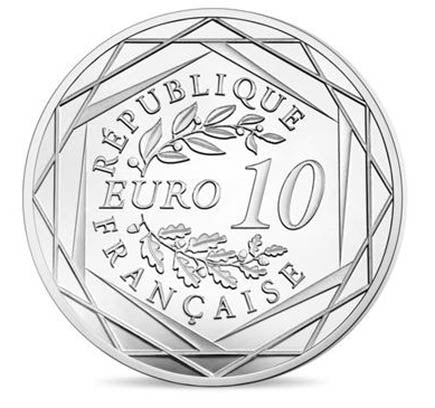Frankreich 10 € Auguste Rodin 2017