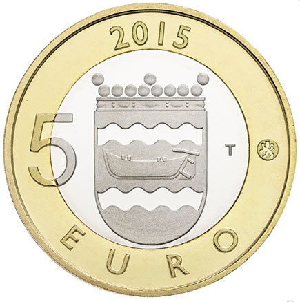 Finnland 5€ Uusimaa Porcupine 2015