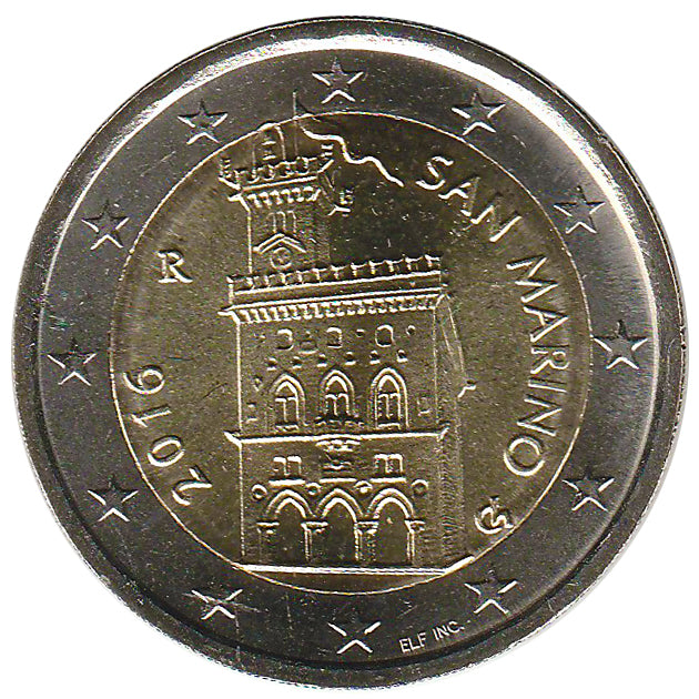 San Marino 2 € 2016 Aktuell - COINCARD