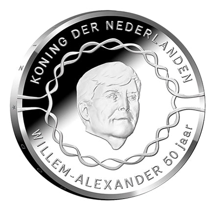 Niederlande 10 € 50 Jahre Wilhelm Alexander 2017